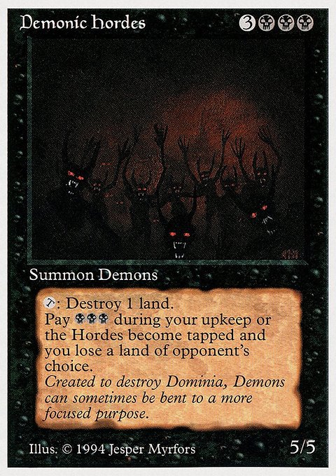 Demonic hordes