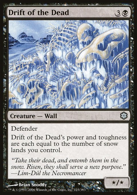 Drift of the dead