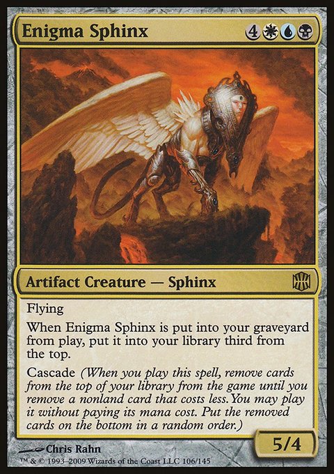 SPHINX SUMMONER Commander 2016 MTG Gold Artifact Creature — Sphinx Rare