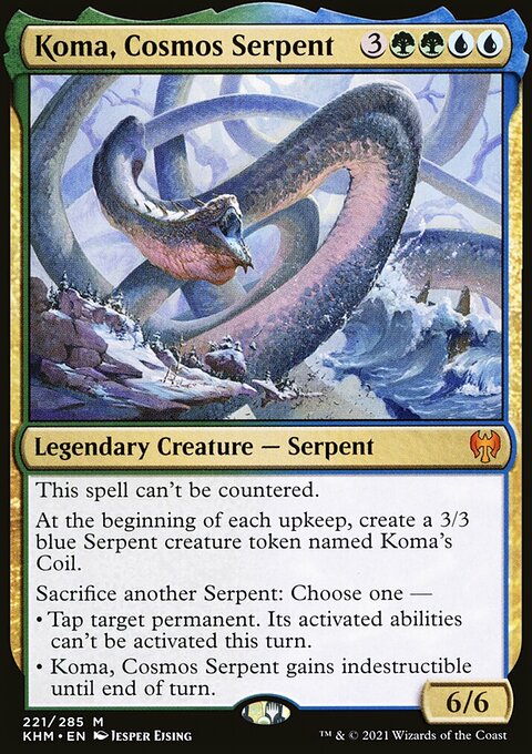 Koma, cosmos serpent