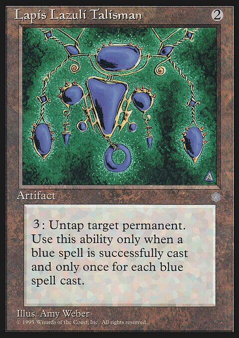 Lapis lazuli talisman