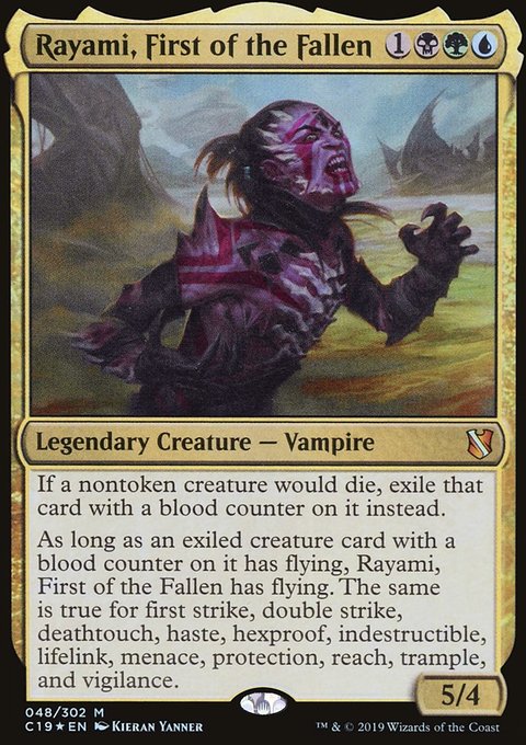 Rayami, first of the fallen