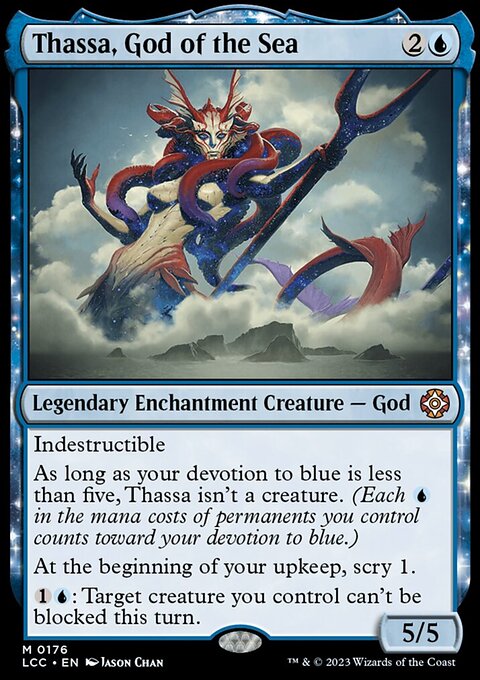 Thassa, god of the Sea