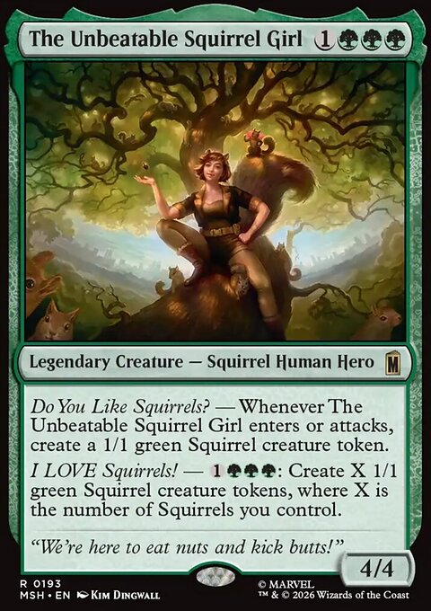 The unbeatable squirrel girl