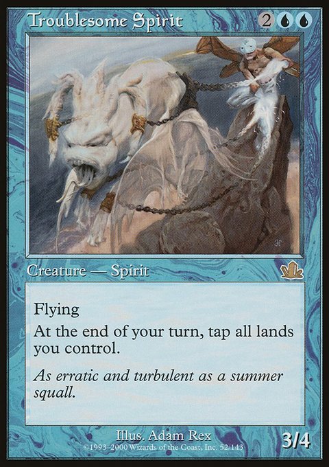 Troublesome spirit