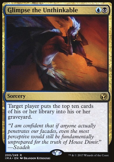 glimpse the unthinkable