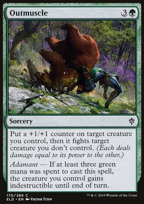 outmuscle