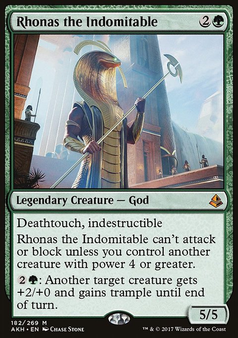 rhonas the indomitable